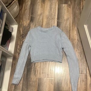 Cute blue size small cropped sweater from Garage